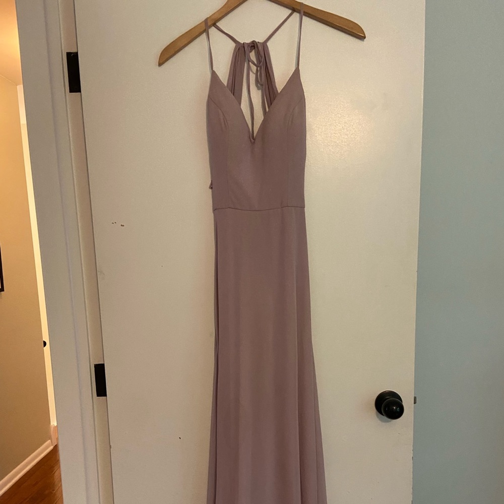 Lavender Bridesmaids Dress